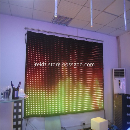 flexible led curtain light for club decoration